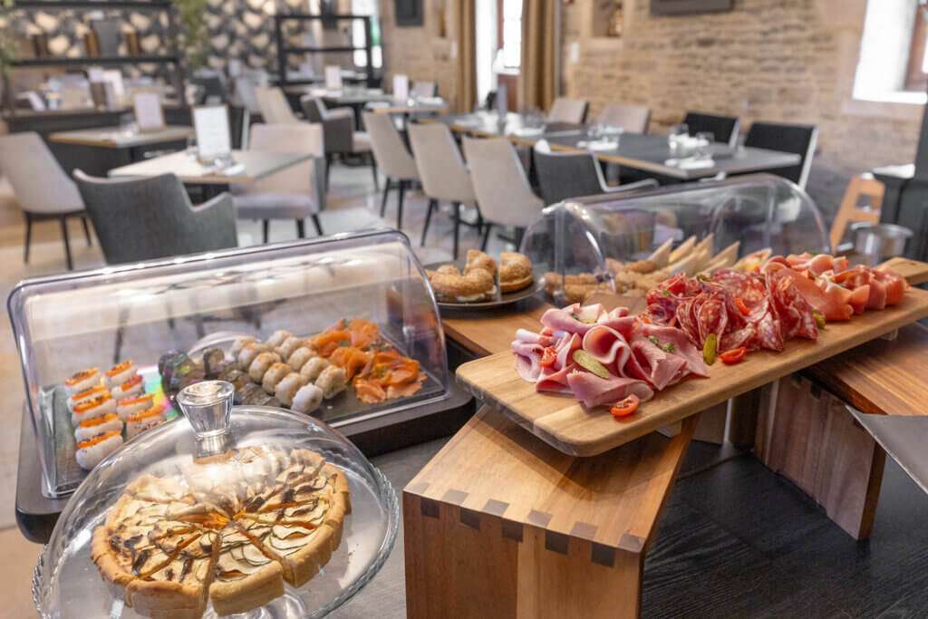 Buffet brunch proche de Caen a la Ferme de la Rançonnière en Normandie